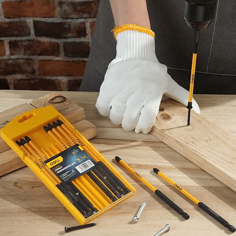 Бита Deli YS EDL251150, ударная, 10 шт., PH2 x 150 мм