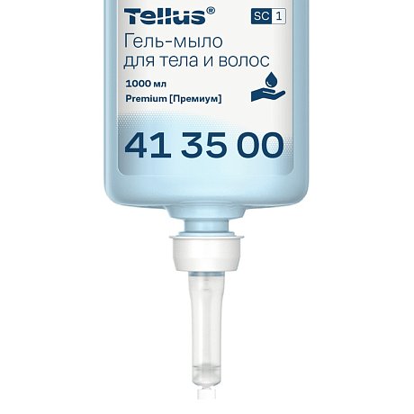 Мыло-гель Tellus Премиум для тела и волос 1 л, SC1 (413500)