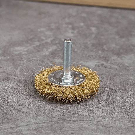 Щетка для дрели Deli YS EDH-GSS075-E3, плоская, проволочная