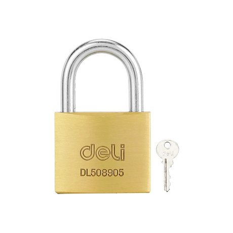 Замок навесной Deli YS EDL508905, 40 мм, 3 ключа, автомат