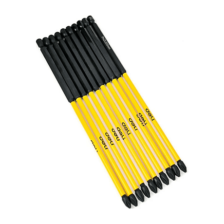 Бита Deli YS EDL251200, ударная, 10 шт., PH2 x 200 мм