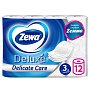 Бумага туалетная Zewa Deluxe, 12 рулонов, 3 слоя, белый