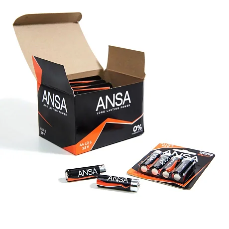 Батарейки алкалиновые ANSA 