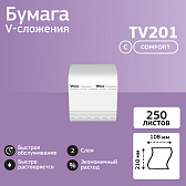 Бумага туалетная листовая "Veiro Professional Comfort" (TV201)