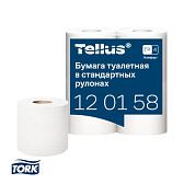 Бумага туалетная Tellus Комфорт TP4