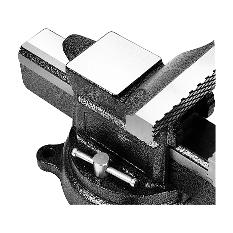 Тиски стальные Deli YS EDL2904Z, поворотные, с наковальней, 4