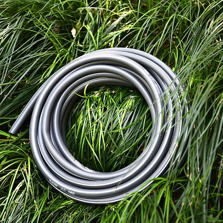 Шланг поливочный армированный четырёхслойный Deli GS EDL8072-15, 1/2