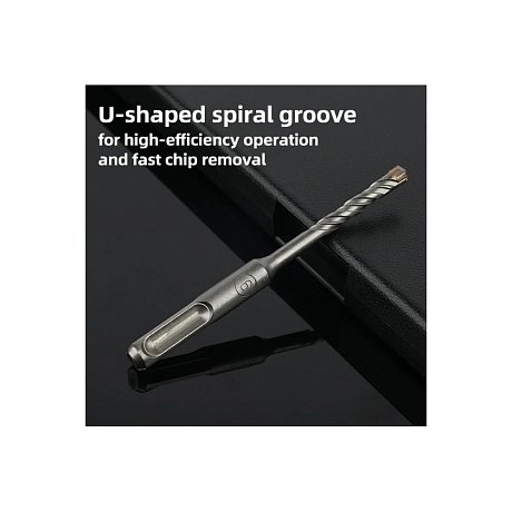 Бур по бетону Deli YS EDH-YCZ16012-E1, 12x160 мм, X-Tip, SDS-PLUS