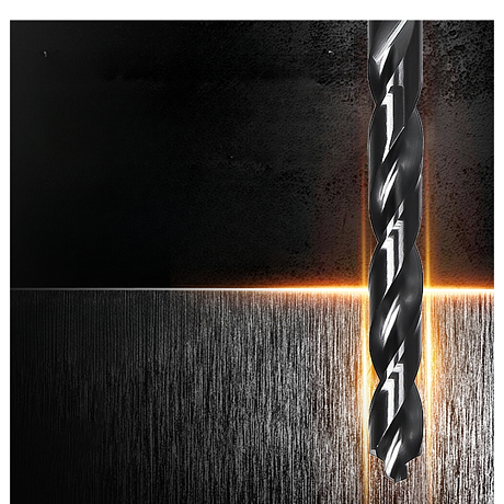 Сверло по металлу Deli RS EDH-MHZ055-E4, 5.5 мм, DIN 338, HSS-TiN