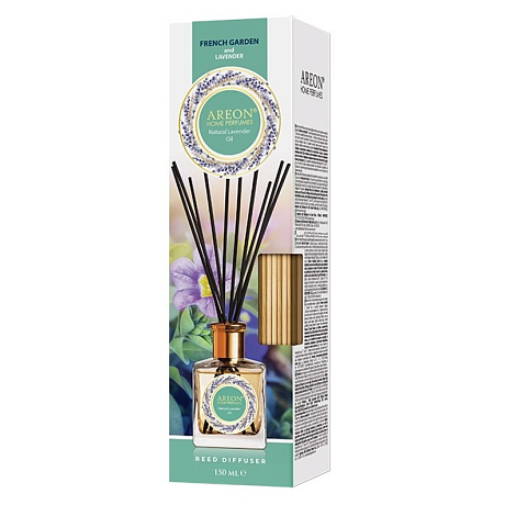 Аромадиффузор Areon Home perfume sticks французкий сад и масло лаванды, 150 мл