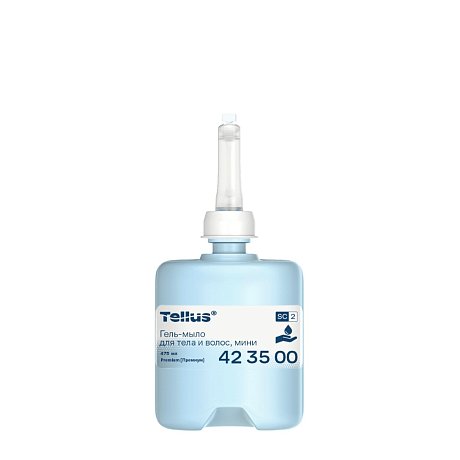 Мыло-гель Tellus Премиум для тела и волос, 475 мл, SC2 мини (423500)