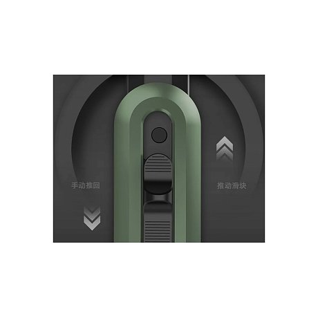 Набор ножей строительных Deli HS EHT4003, 3 шт (ножи 9мм/18мм/трапеция), Soft Touch, зеленый