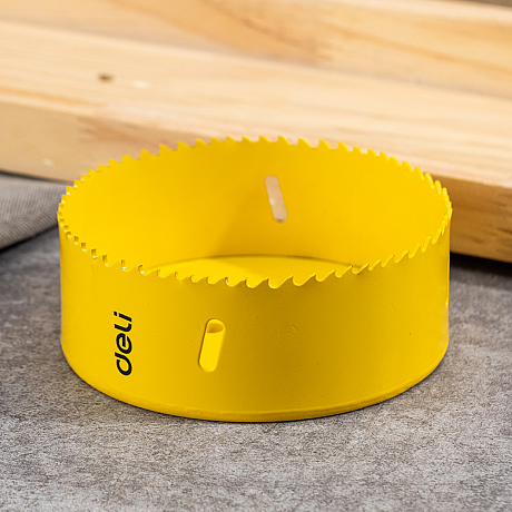 Коронка биметаллическая Deli YS EDH-SKK114-E1, 114 х 38 мм, М14