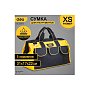 Сумка для инструментов Deli YS EDL430013, 310х170х220 мм, ткань Oxford, черный, желтый