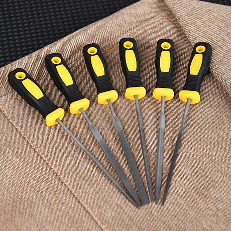 Набор надфилей Deli YS EDL2141, 160 мм, 6 шт.