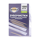 Зубочистки в индивидуальной упаковке с ментолом, 1000 шт