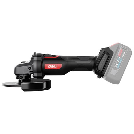 Шлифмашина угловая Deli RS EDE-JM20-2, без аккумуляторов и ЗУ