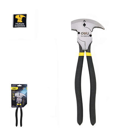 Плоскогубцы Deli YS EDL100310, для проволочных заграждений, 250 мм, 5-в-1