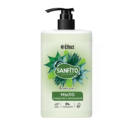 Мыло жидкое "Effect Sanfito", 1 л, сочное алоэ