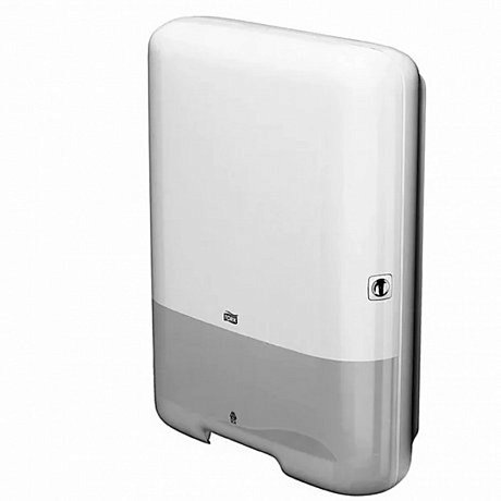 Диспенсер TORK Singlefold для полотенец листовых, белый, H3 (553000)