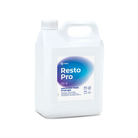 Средство чистящее для плит, духовок, грилей Grass "Resto Pro RS-6", 5 л (125895)