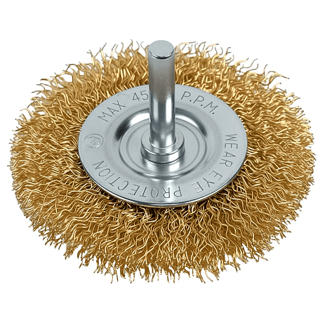 Щетка для дрели Deli YS EDH-GSS075-E3, плоская, проволочная