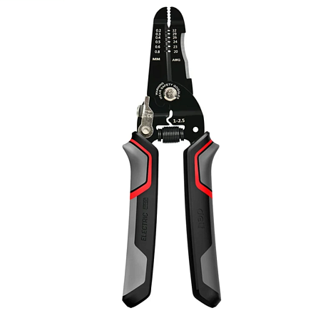 Инструмент для снятия изоляции Deli RS EDL383028, 180 мм, 0.2- 0.8 мм