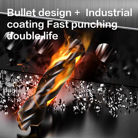 Сверло по металлу Deli RS EDH-MHZ075-E4, 7.5 мм, DIN 338, HSS-TiN