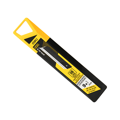 Лезвия сменные Deli YS EDL-DP181, 18 мм, 10 шт.