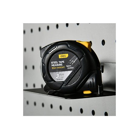 Рулетка Deli YS EDL9003P, 3 м х 16 мм, желтый, черный