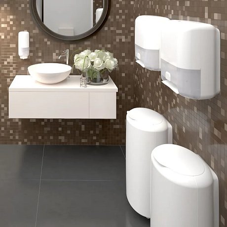 Полотенца бумажные Tellus Matic Стандарт, в рулонах, 1 слой, Н1, 280 м (290100)