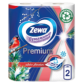 Полотенца бумажные Zewa "Premium Decor", 2 рулона, 2-сл