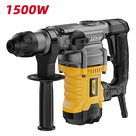 Перфоратор Deli YS EDC369, 1500 Вт, 5.5 Дж, SDS-PLUS, 3 режима