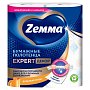 Полотенца бумажные Zemma Expert, 2 рулона, 3 слоя, декор