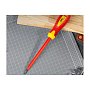 Отвертка диэлектрическая Deli YS EDL5151251, SL5,5х125 мм, желтый, красный