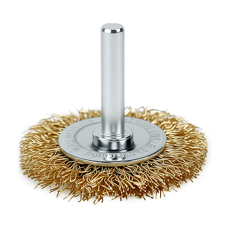 Щетка для дрели Deli YS EDH-GSS075-E3, плоская, проволочная