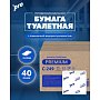 Бумага туалетная PROtissue листовая 250 листов, 2 слоя, Instant, 100% целлюлоза (C249)