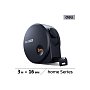 Рулетка Deli HS EHT8316, 3м х 16 мм, Soft Touch, черный