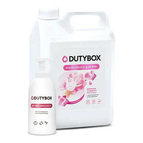 Мыло-пена Dutybox Bubble gum, экологичное, 5 л (+ ёмкость) (db-5166)