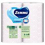 Полотенца бумажные Zemma Стандарт XXL, 2 рулона, 2 слоя, декор