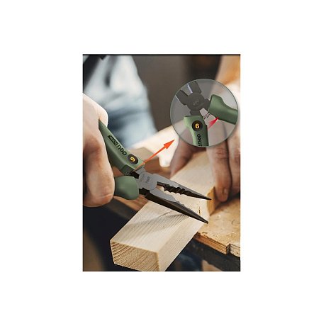 Набор ручного инструмента Deli HS EHT0006L, 6 предметов, Soft Touch, зеленый