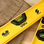 Уровень строительный Deli YS EDL29800G, 800 мм, рельсовый