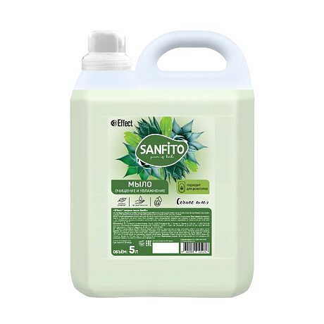 Мыло жидкое "Effect Sanfito", 5 л, сочное алоэ