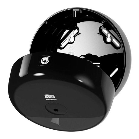 Диспенсер TORK SmartOne, для туалетной бумаги в мини рулонах, пластиковый, черный, T9 (681008)