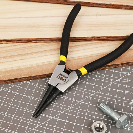 Съемник стопорных колец Deli YS EDL104107, прямой, 180 мм