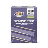 Зубочистки в индивидуальной упаковке с ментолом, 1000 шт