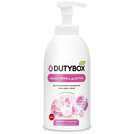 Мыло-пена Dutybox Bubble gum, экологичное, 500 мл (db-1215)