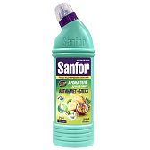 Средство чистящее для сантехники "Sanfor Арома Сочные тропики"