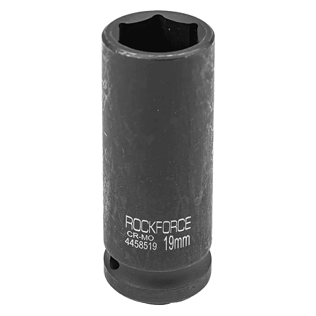 Головка ударная шестигранная глубокая RF-4458519 1/2'', 19 мм