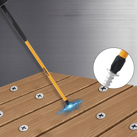 Бита Deli YS EDL251200, ударная, 10 шт., PH2 x 200 мм